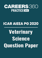 ICAR AIEEA PG 2020 - Veterinary Science Question Paper