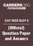 CAT 2023 Official Question Paper and Answer Key (Slot 2)