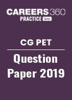 CG PET Question Paper 2019