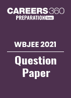 WBJEE 2021 Question Paper