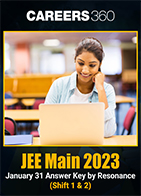 JEE Main 2023 January 31 Answer Key by Resonance (Shift 1 & 2)