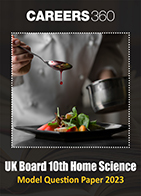 UK Board 10th Home Science Model Question Paper 2023
