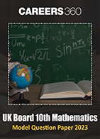 UK Board 10th Mathematics Model Question Paper 2023