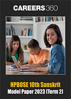 HPBOSE 10th Sanskrit Model Paper 2023 (Term 2)