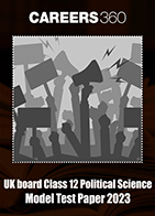 UK board Class 12 Political Science Model Test Paper 2023