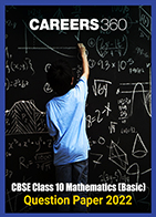 CBSE Class 10 Mathematics (Basic) Question Paper 2022