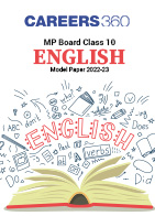 MP Board Class 10 English Model Paper 2022-23