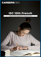 ISC 12th French Specimen Question Paper 2024