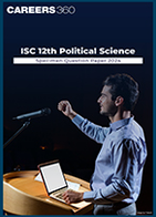 ISC 12th Political Science Specimen Question Paper 2024
