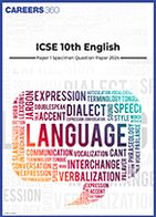 ICSE 10th English Paper-1 Specimen Question Paper 2024