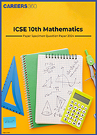 ICSE 10th Mathematics Paper Specimen Question Paper 2024