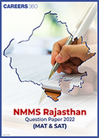 NMMS Rajasthan Question Paper 2022 ( MAT & SAT)