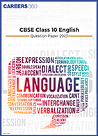 CBSE Class 10 English Question Paper 2023