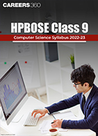 HPBOSE Class 9 Computer Science Syllabus 2022-23