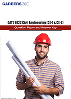 GATE 2022 Civil Engineering (CE-1 & CE-2) Question Paper and Answer Key