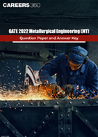 GATE 2022 Metallurgical Engineering (MT) Question Paper and Answer Key