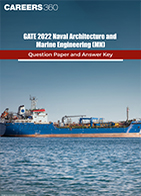 GATE 2022 Naval Architecture and Marine Engineering (MN) Question Paper and Answer key