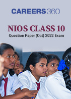 NIOS Class 10 Question Paper (Oct) 2022 Exam