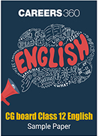 CG Board Class 12 English Sample Paper