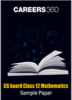 CG Board Class 12 Mathematics Sample Paper