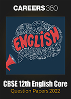 CBSE 12th English Core Question Papers 2022