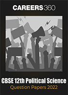 CBSE 12th Political Science Question Papers 2022