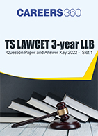 TS LAWCET 3-year LLB Question Paper and Answer Key 2022 -  Slot 1