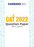 CAT 2022 Question Paper (Slot 1, 2, and 3)