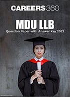 MDU LLB Question Paper with Answer Key 2022