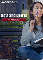 Do's and Don'ts for NEET 2024