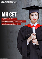 MH CET 3-year LLB 2023 Memory-Based Questions with Answer - Day 2