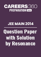 JEE Main 2014 Question Paper with Solution by Resonance