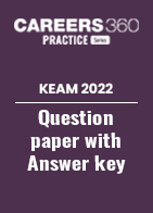 KEAM 2022 Question paper with Answer key