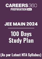 JEE Main 2024 Study Plan 100 Days