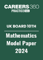 UK Board 10th Mathematics Model Paper 2024