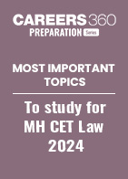 Most important topics to study for MH CET Law 2024