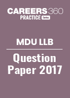 MDU LLB Question Paper 2017