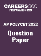 AP POLYCET 2022 Question Paper