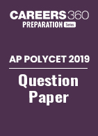 AP POLYCET 2019 Question Paper