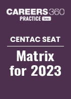 CENTAC Seat Matrix 2023