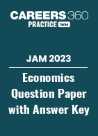JAM 2023 Economics Question Paper with Answer Key