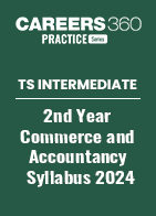 TS Intermediate 2nd Year Commerce and Accountancy Syllabus 2024