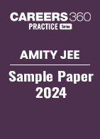 Amity JEE 2024 Sample Paper