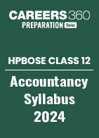 HPBOSE Class 12 Accountancy Syllabus 2024