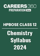 HPBOSE Class 12 Chemistry Syllabus 2024