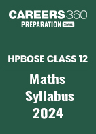 HPBOSE Class 12 Maths Syllabus 2024