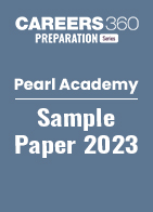 Pearl Academy Sample Paper 2023