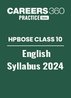 HPBOSE Class 10 English Syllabus 2024