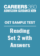 OET Sample Test Reading - Set 2 with Answers