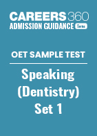 OET Sample Test Speaking (Dentistry) - Set 1